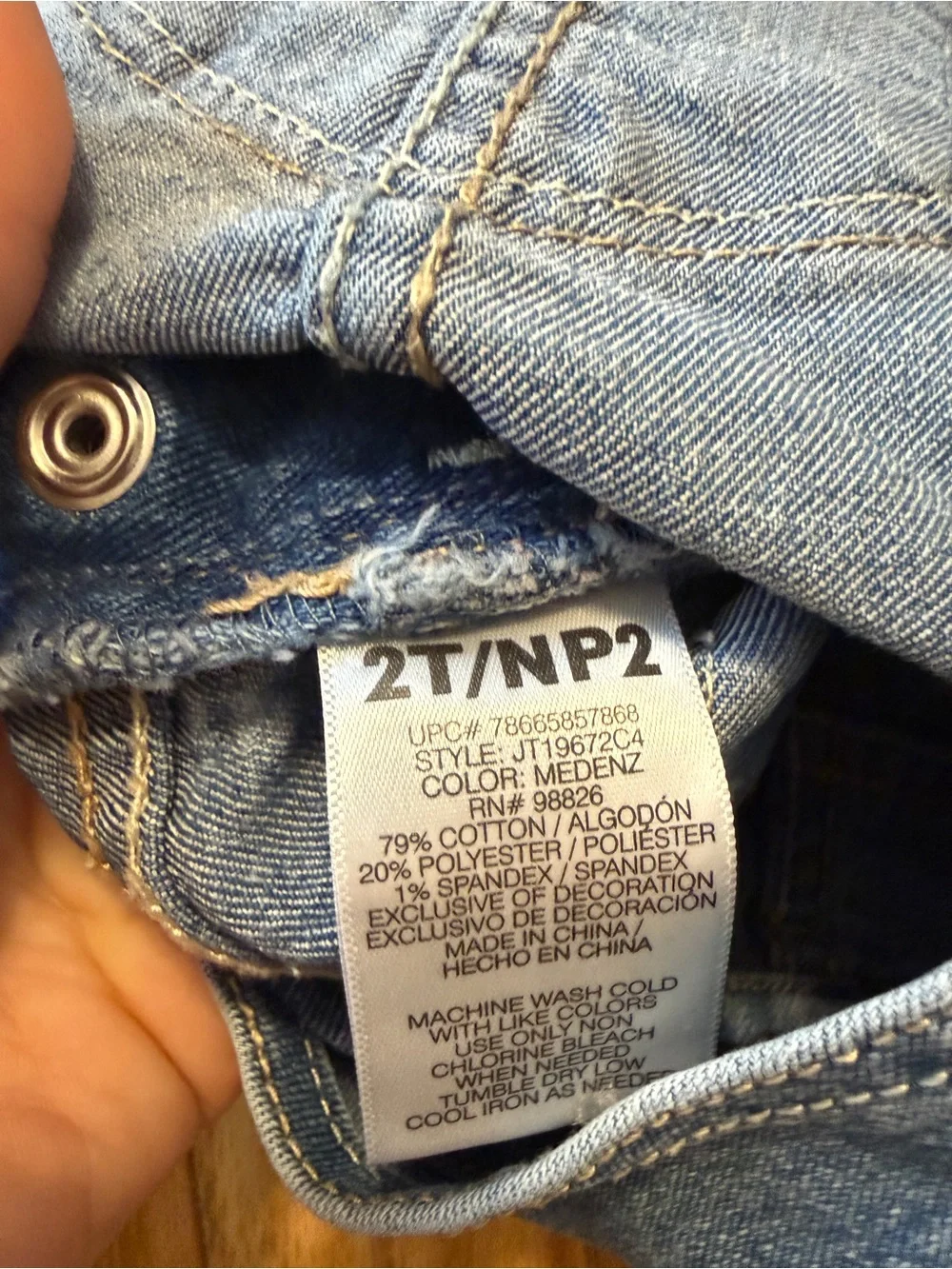 Jordache light blue